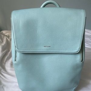 Fabi Matt and Nat backpack - robin egg blue NEW
